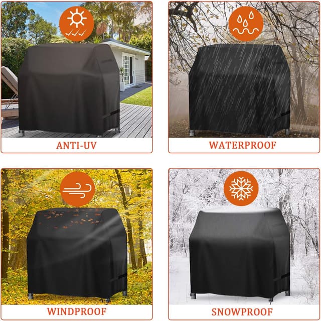 Thumbnail 5 de GARPROVM Funda de barbacoa 104×101×48 cm