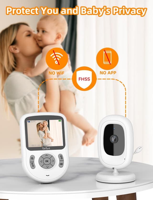 Thumbnail 6 de TakTark Camara Vigilancia Bebe 2,8'' 📷