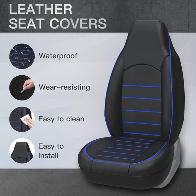 Detalle 2 de AUTOYOUTH Universal car seat covers pair