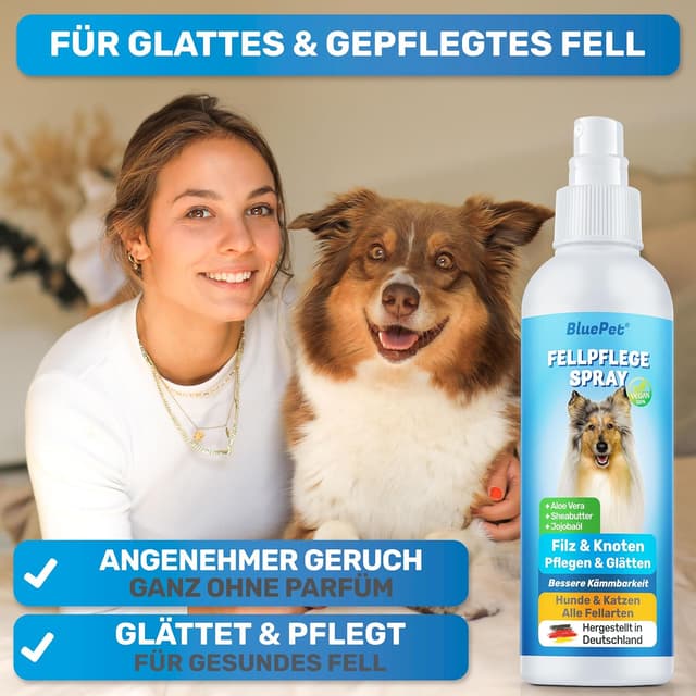 Thumbnail 4 de BluePet 200 ml Entfilzungsspray für Hunde & Katzen 🐾