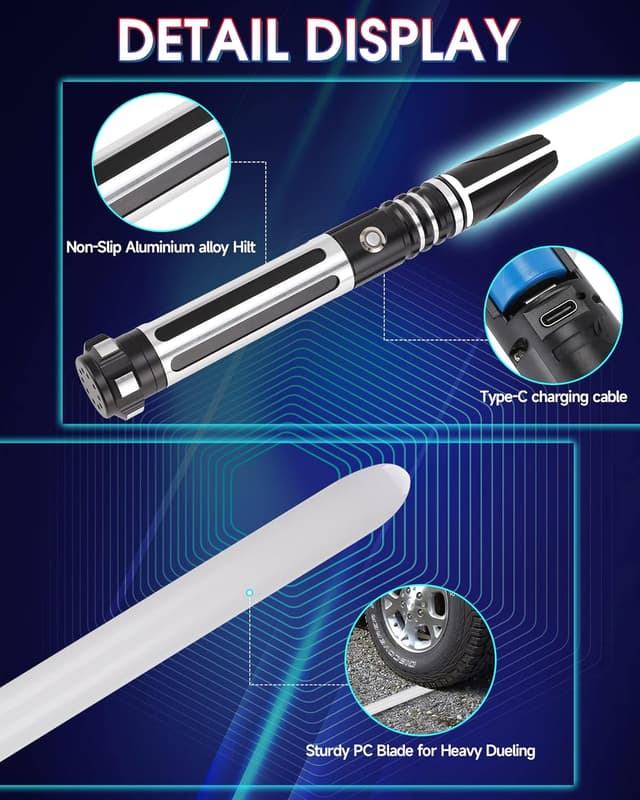 Thumbnail 4 de ANASABER S9 Duellierendes Lichtschwert 12 Farben