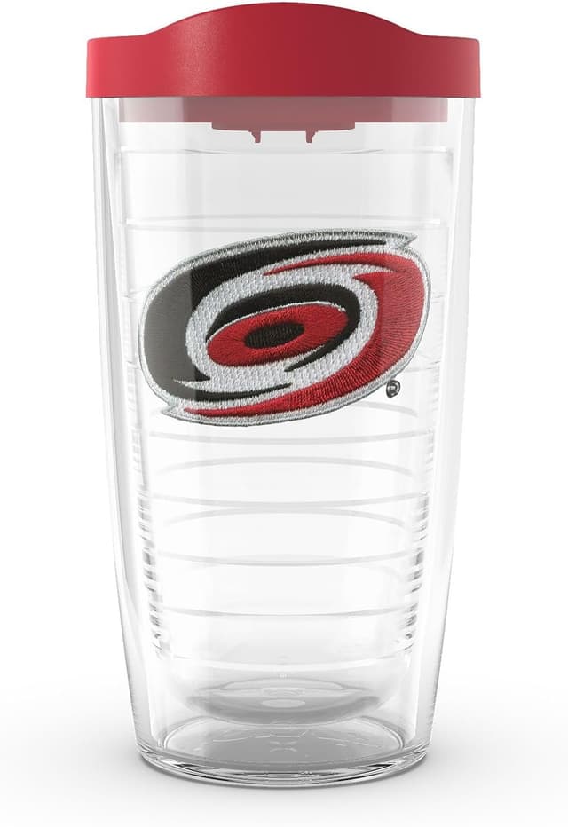 Detalle de Tervis Made in USA Double-Walled NHL Carolina Hurricanes Insulated Tumbler Cup (16oz) — Primary Logo