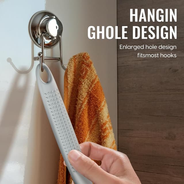 Detalle 2 de Silicone Body Scrubber 15 inch back brush