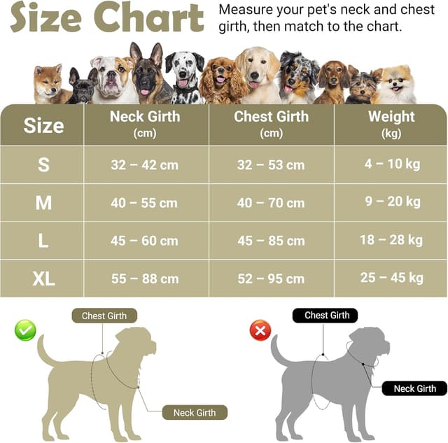 Detalle 2 de Funfox Dog Harness Small (Army Green) – No Pull Puppy Vest with Vertical Handle, Reflective Strips & Adjustable Fit