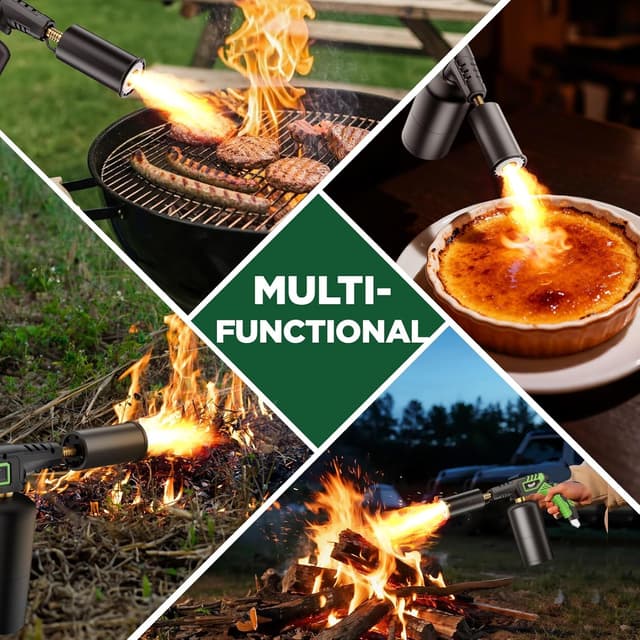 Detalle de KOACKL Powerful Propane Torch Head (Gas Canister Not Included)