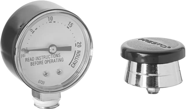 Detalle 2 de Presto 01784 23-Quart Induction-Compatible Pressure Canner (Silver, Aluminum)