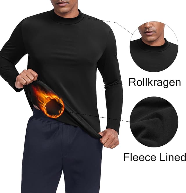 Detalle 2 de PINSPARK Maglia termica sportiva da uomo