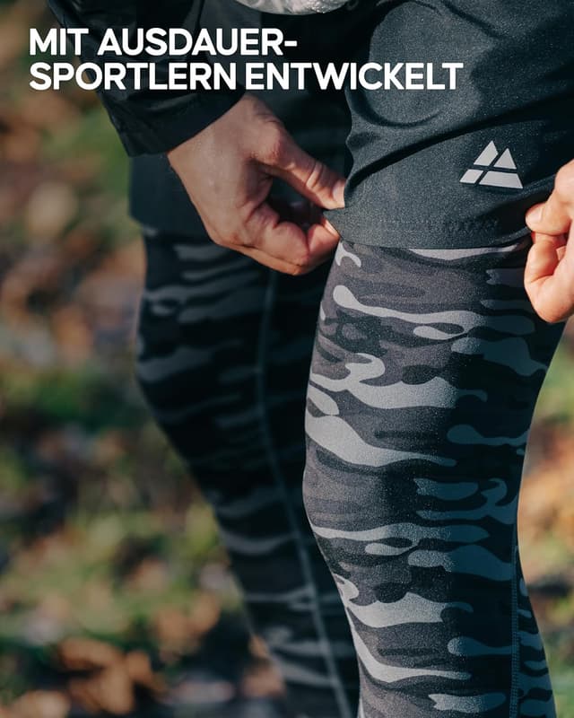 Thumbnail 4 de DANISH ENDURANCE Laufhose Herren 2er Pack