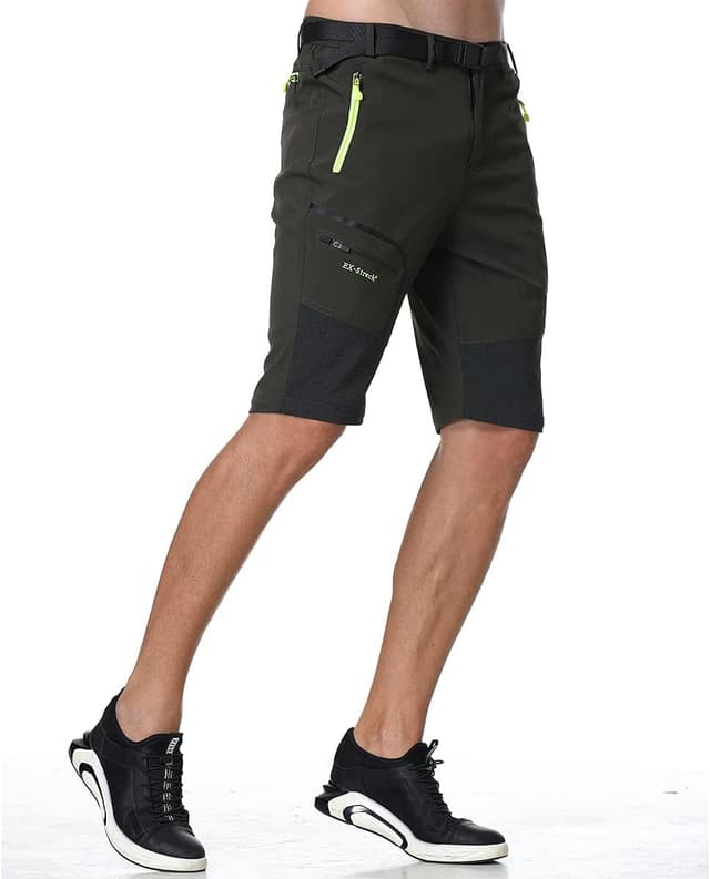 Detalle de SANMIO Pantaloni Trekking Uomo convertibili softshell con asciugatura veloce