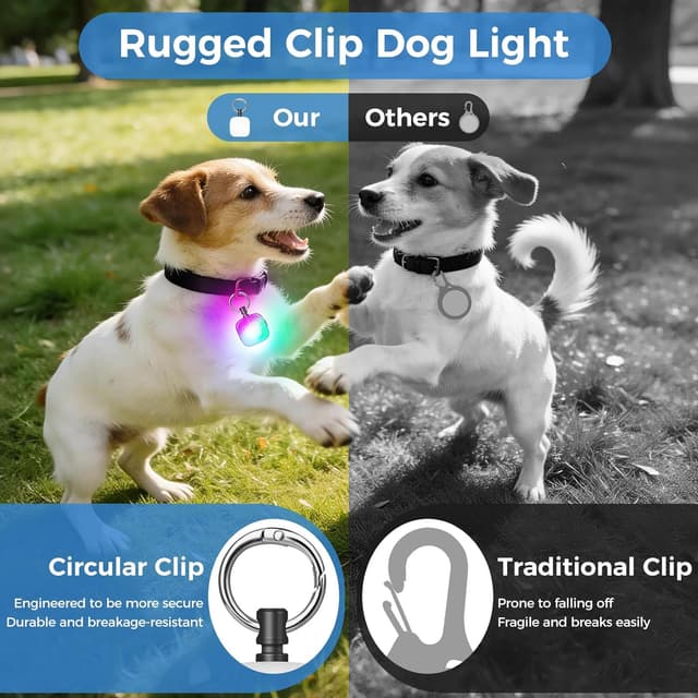 Thumbnail 4 de MonHall 2er Hundelicht 800 mAh USB-C wiederaufladbar