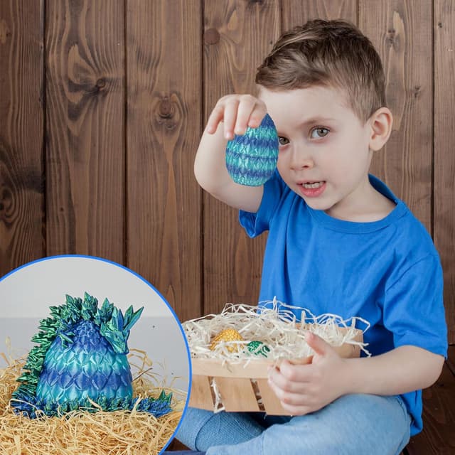 Thumbnail 6 de Drachenei 10 cm 3D-Spielzeug