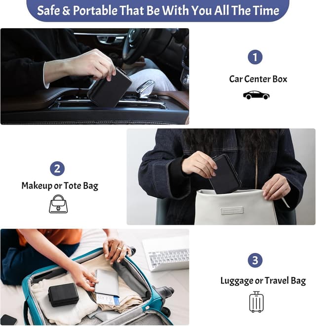 Thumbnail 4 de Foldable Weekly Pill Organizer 7-Day, 2x Daily ๐