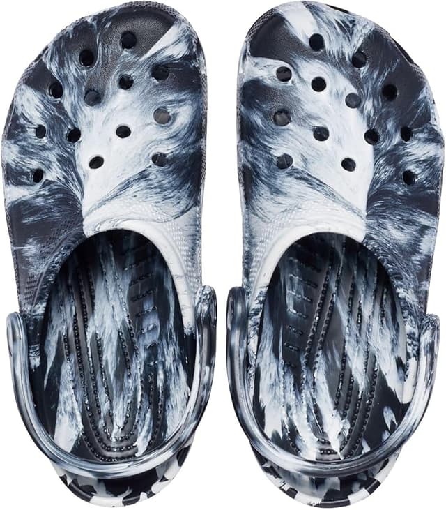 Thumbnail 4 de Crocs Classic Marbled Clog zueco 36/37 EU, blanco
