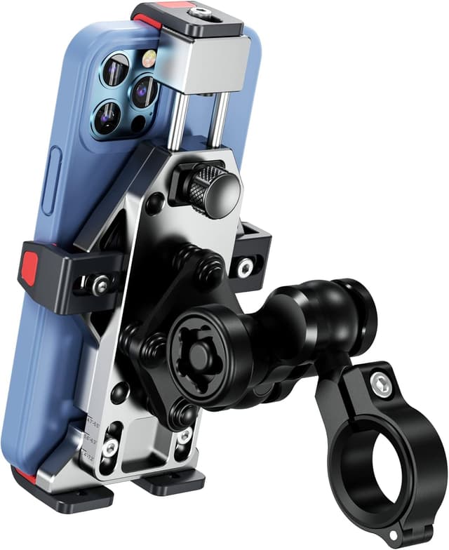 Detalle de BRCOVAN Aluminium Motorrad-Handyhalterung