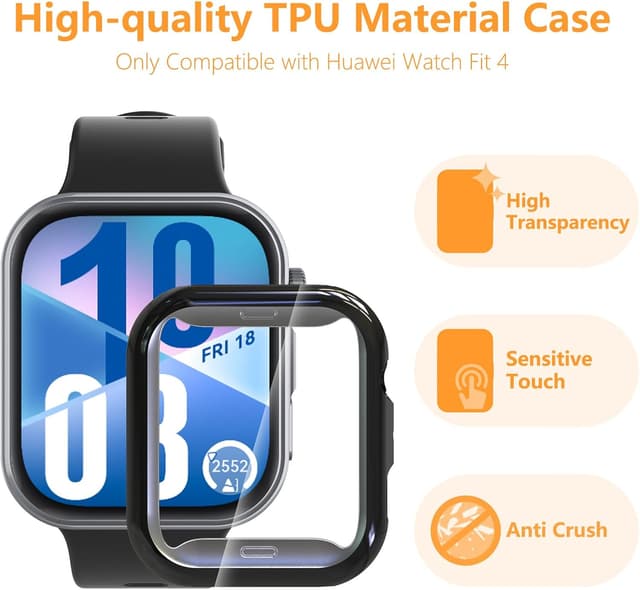 Detalle 2 de Huawei Watch Fit 4 screen protectors