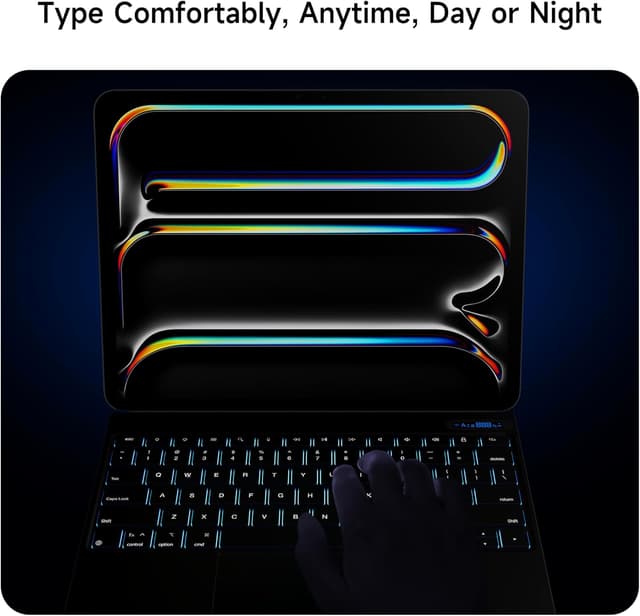 Thumbnail 5 de nimin Tastaturhülle für iPad Pro 13" QWERTZ – Multi‑Touch-Trackpad