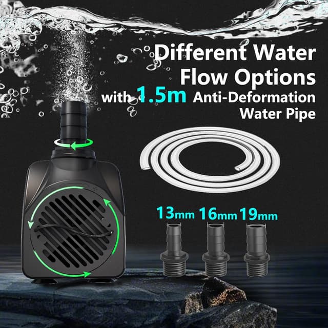 Thumbnail 2 de Bomba de Agua Sumergible 25W 1500L/H