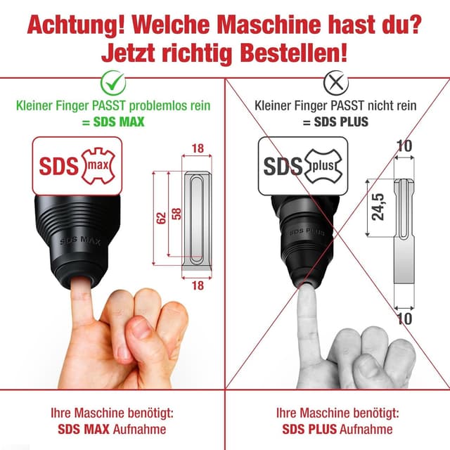Thumbnail 2 de SCHWABENBACH Punta SDS Max 18 mm Lunghezza utile 340 mm