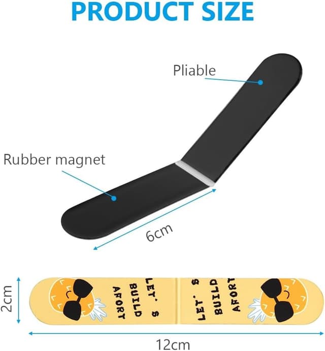 Detalle 2 de Vicloon Segnalibri Magnetici 30 pezzi 2x6 cm