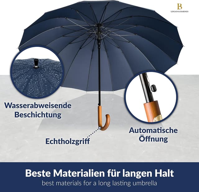 Thumbnail 6 de LOGAN & BARNES EDINBURGH Stockschirm Ø120cm ☂