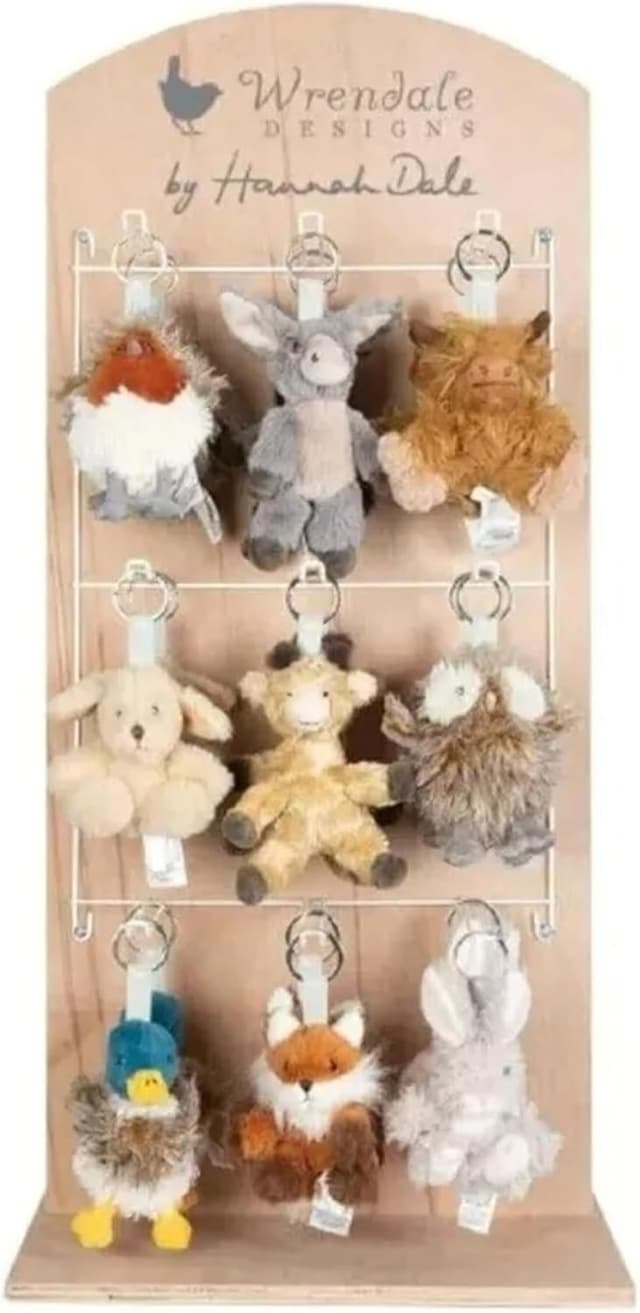 Thumbnail 3 de Wrendadle Designs Schlüsselanhänger aus Plüsch 100 x 70 x 70 mm