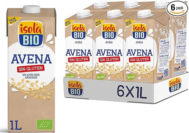 Imagen de Isola Bio Avena Ecológica Pack de 6 L🥛 en OfertitasTOP