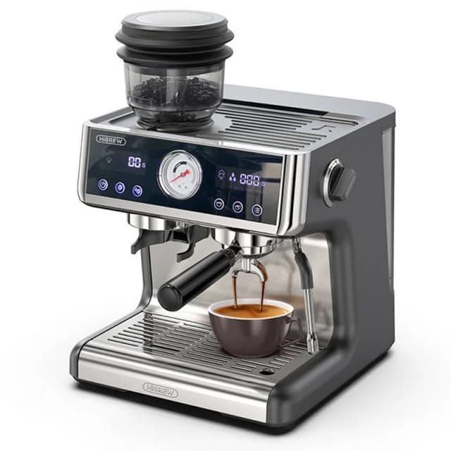 Detalle de HiBREW H7A Cafetera espresso con pantalla táctil LCD 1 unidad