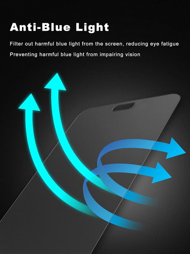 Detalle 2 de GIGIKISS 2-Pack Matte Screen Protector for iPhone 16 Pro Max (6.9 in) — Anti-Fingerprint, Anti-Glare Tempered Glass