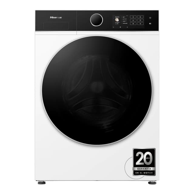 Detalle de Hisense WD5I8043BWF lavadora secadora 8 kg