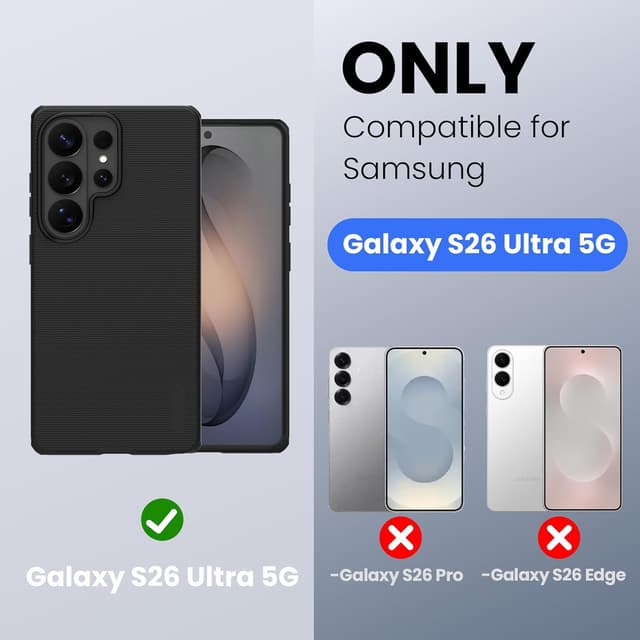 Detalle 2 de Nillkin Super Frosted Shield para Samsung S26 Ultra