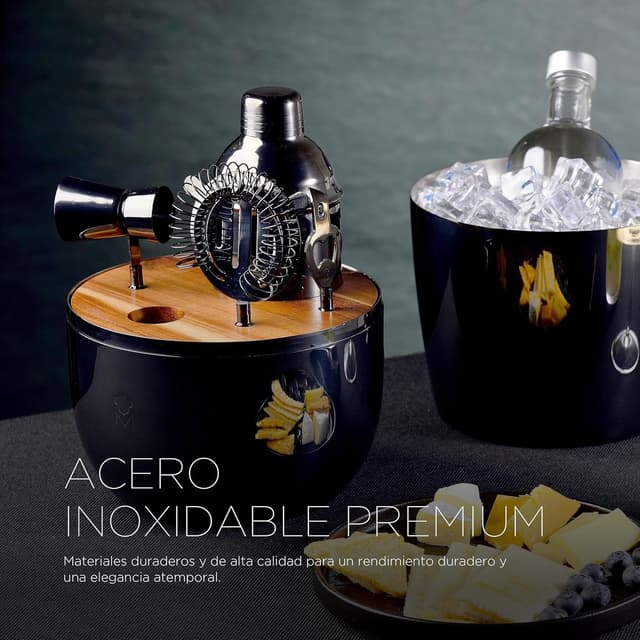 Thumbnail 4 de MasterPRO The Drop - Juego de Coctelería en Acero Inoxidable 🍸
