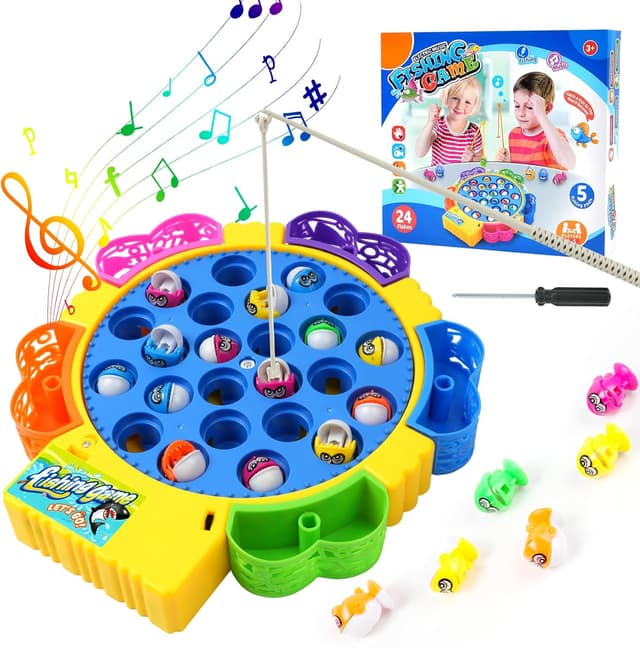 Imagen de Vicloon Fishing Game for Kids 24-piece set en OfertitasTOP