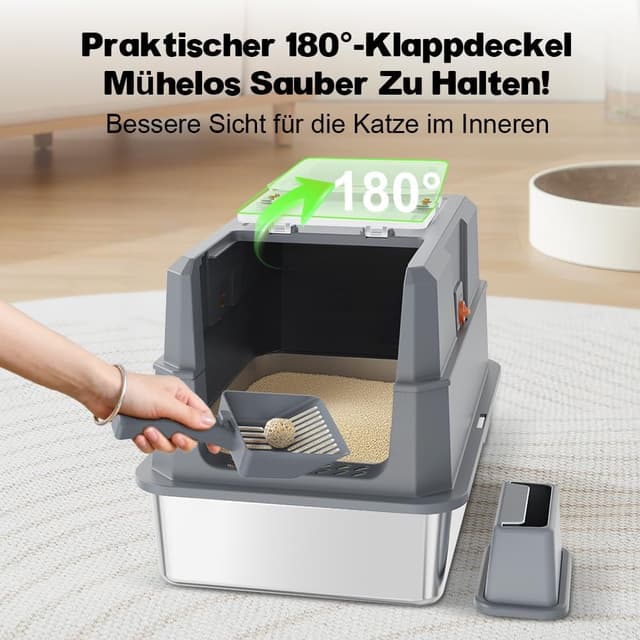 Detalle 2 de SZEE XL Edelsthal Katzenklo 25 L 🐱