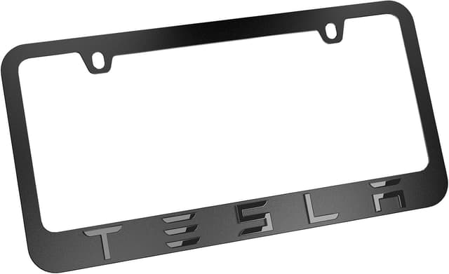 Thumbnail 3 de Black License Plate Frame car accessory