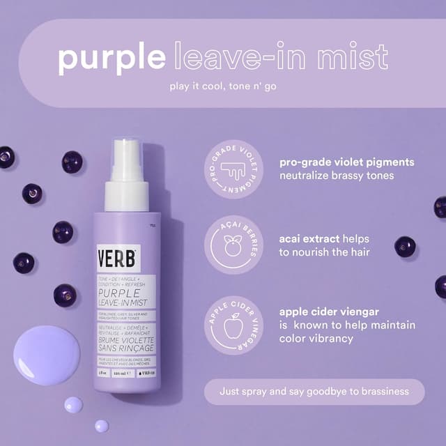 Thumbnail 5 de VERB Purple Leave-in Mist 4 fl oz 💇♀