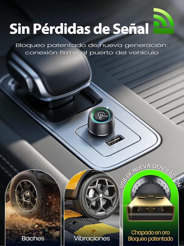 Thumbnail 5 de PTGTO Adaptador CarPlay Inalámbrico 2026