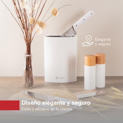 Thumbnail 4 de BERGNER NATURALLY - Set de Cuchillos Inoxidable con Bloque 🥢