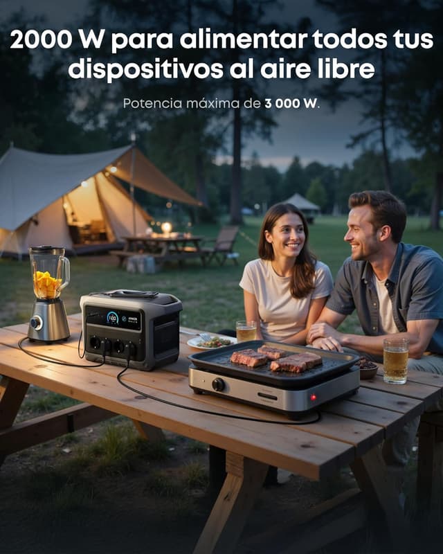 Detalle de Anker SOLIX C1000 Gen 2 estación de energía