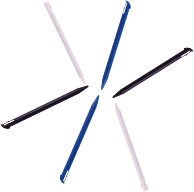Detalle de YouU 6 Pack Colourful Plastic Touch Screen Stylus Pens (replacement) for Nintendo New 3DS XL / New 3DS LL