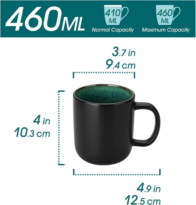 Thumbnail 1 de vancasso Set de 6 Tazas de Gres 480ml