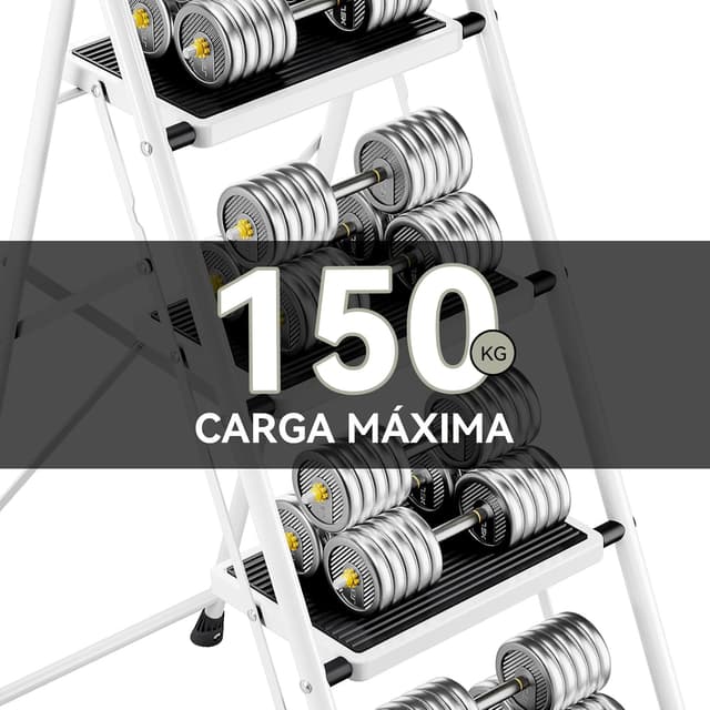 Thumbnail 3 de KINGRACK Escalera Plegable 4 Peldaños 150 kg