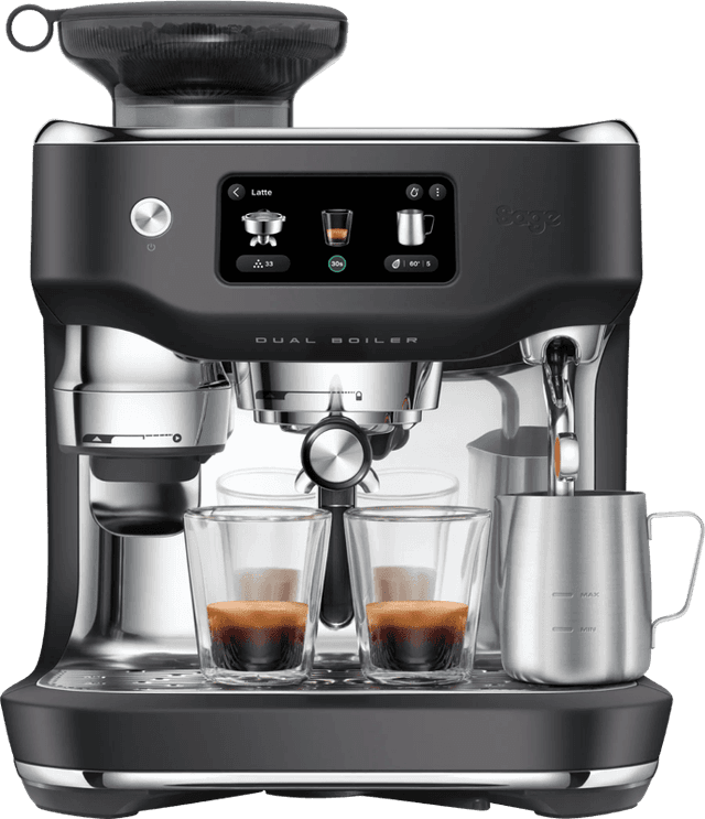 Detalle de Sage The Oracle Dual Boiler Trüffelschwarz