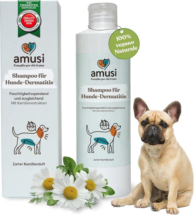 Detalle de amusi Dermatitis-Hundeshampoo sensitiv 250 ml