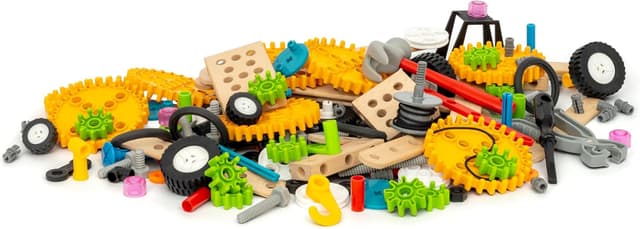 Detalle 2 de BRIO Builder 34604 Kindergartenset – rollenspiel- & konstruktionsfreundliches Bau-Set ab 3 Jahren
