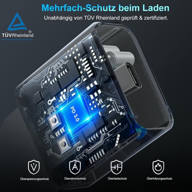 Detalle 2 de ANVSI Schnellladegerät 25W