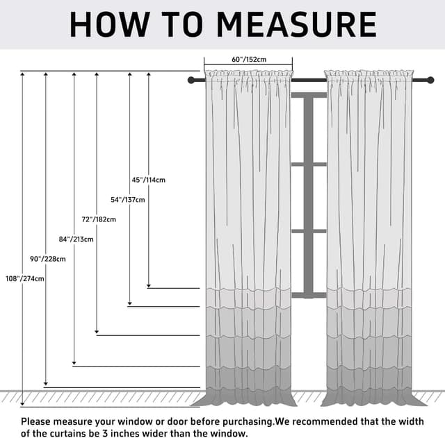 Thumbnail 4 de GFCC Voile Curtains 90 Drop Purple