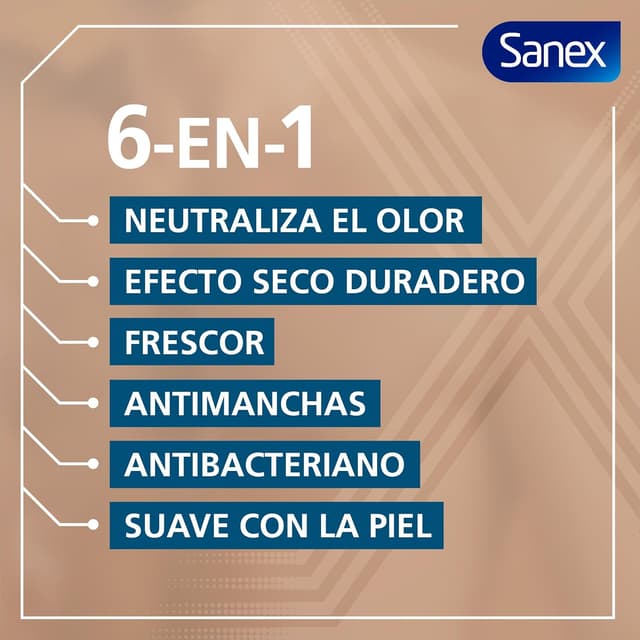 Thumbnail 6 de Sanex Men Active Control Desodorante Roll-On
