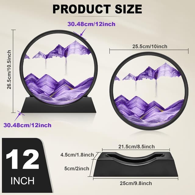 Thumbnail 5 de Wai Danie Moving Sand Art 12 inch