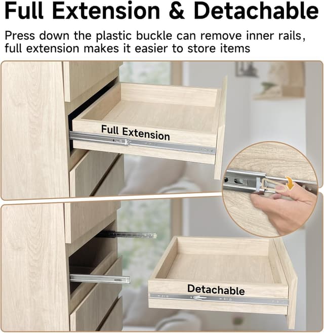 Detalle 2 de Aolisheng Edelstahl Schubladenschienen 350 mm