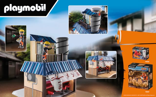 Detalle 2 de PLAYMOBIL Ichiraku Ramenshop Naruto